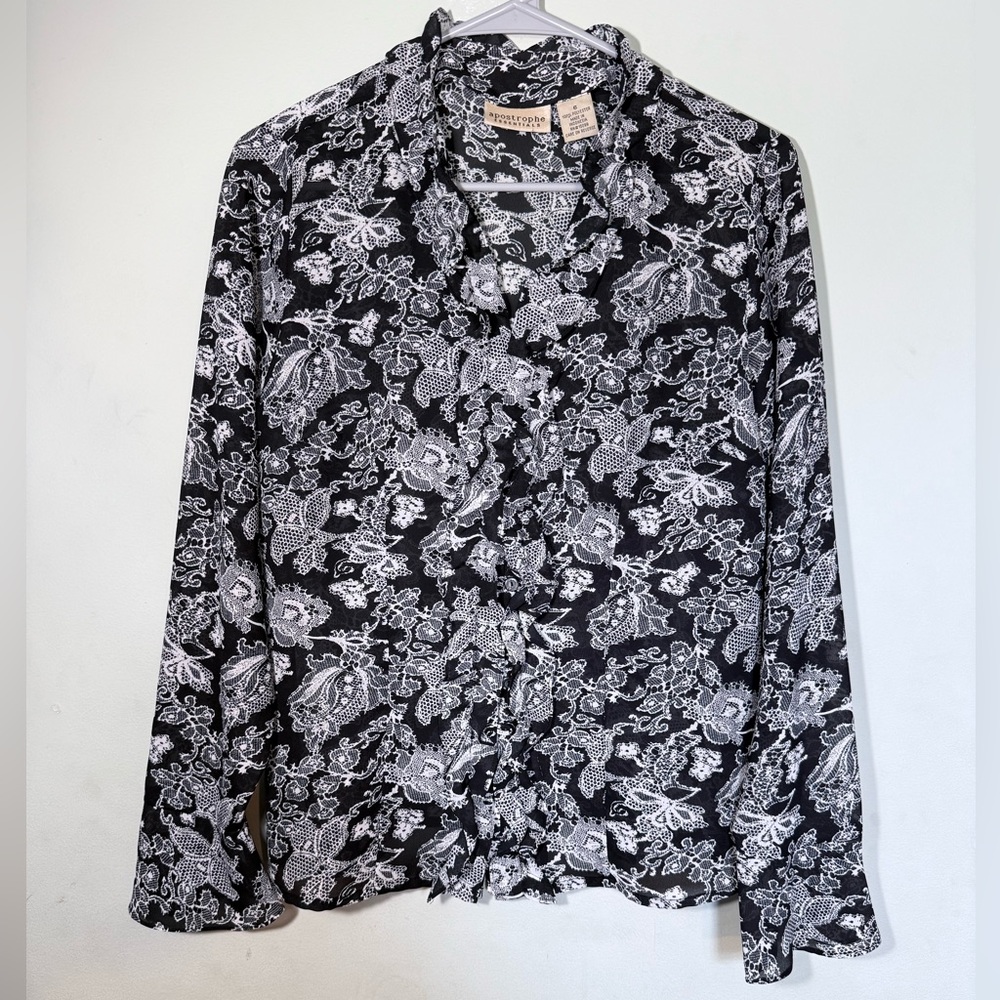 Apostrophe Essentials Blouse. Size 6.